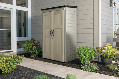 Vertical Storage Shed - US 3975