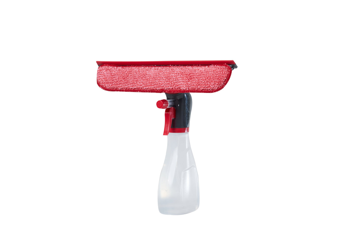 Spray Bottle with Microfiber Pad and Squeegee - US 7290