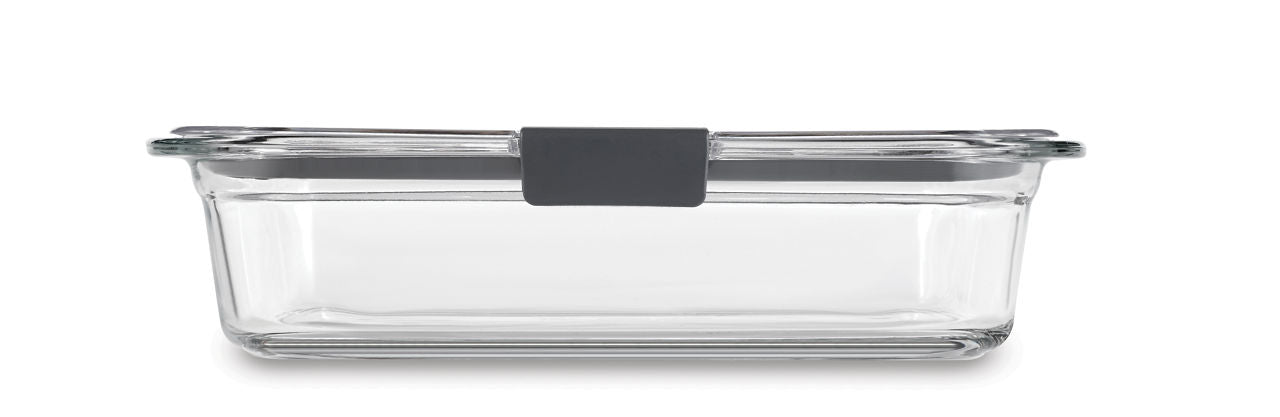 Brilliance™ Glass Food Storage Container, Large Rectangle - US 8690