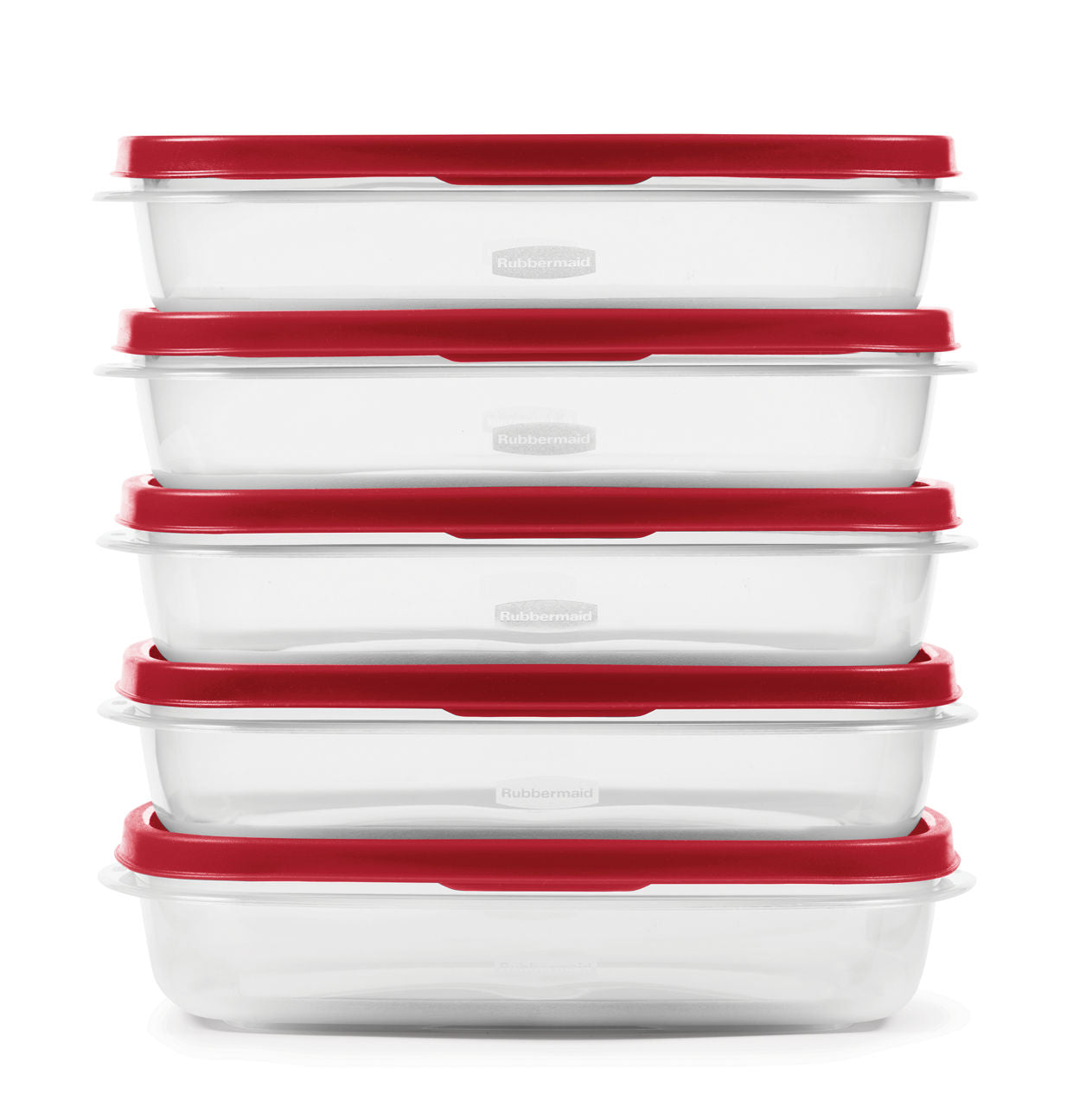 EasyFindLids™ Medium Food Storage Containers, Rectangle - US 5430