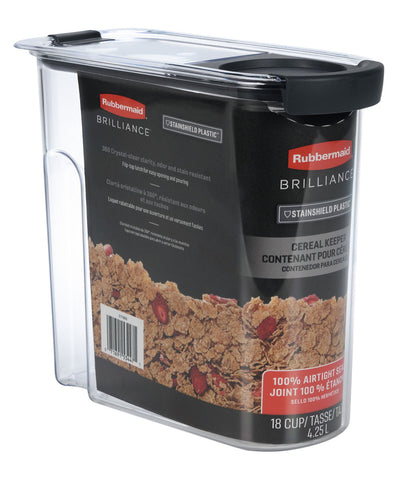 Brilliance™ Pantry Cereal Keeper, 18-Cup Airtight Cereal Container - US 1166
