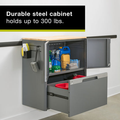 FastTrack® 2-Door + Drawer Base Cabinet - US 2095